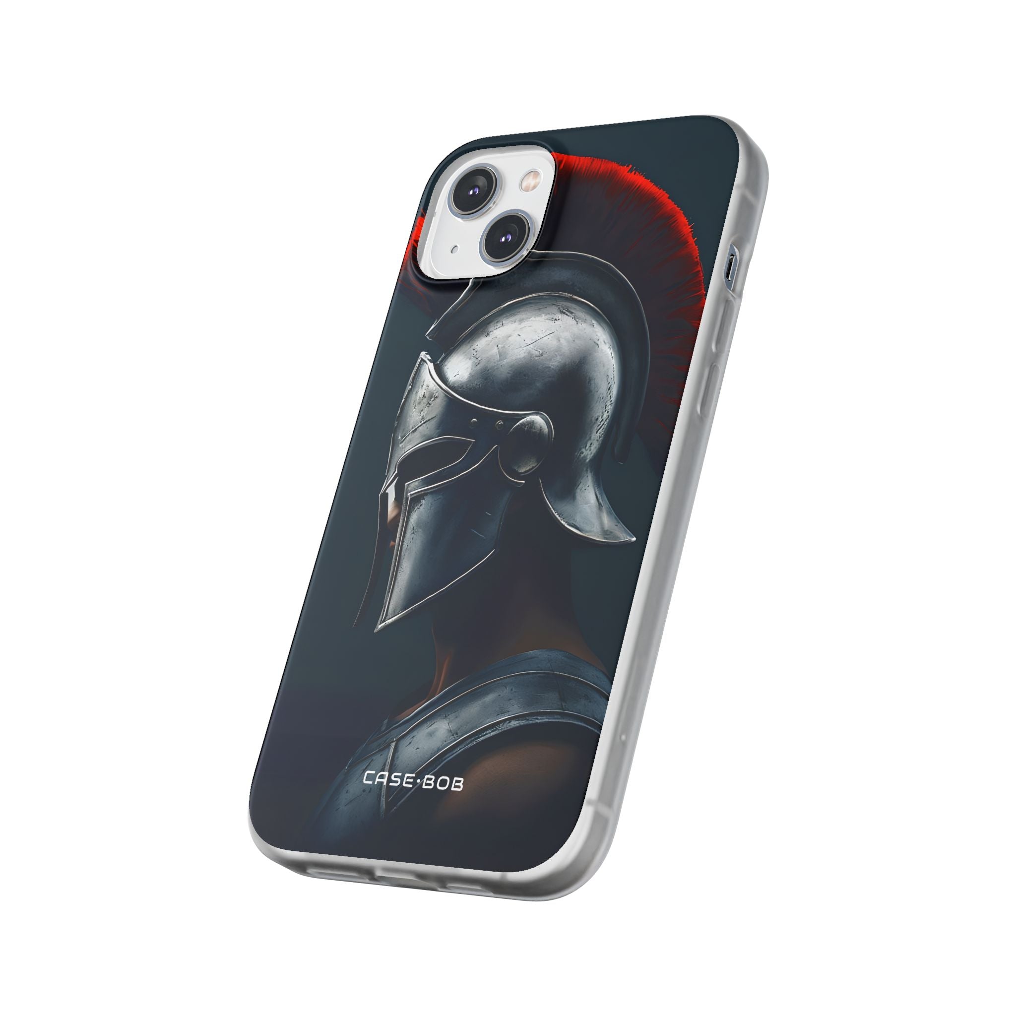 Silver Centurion iPhone 14 Plus Case - Soft