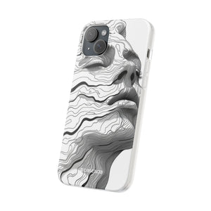 Topographic Serenity | Flexible Phone Case for iPhone