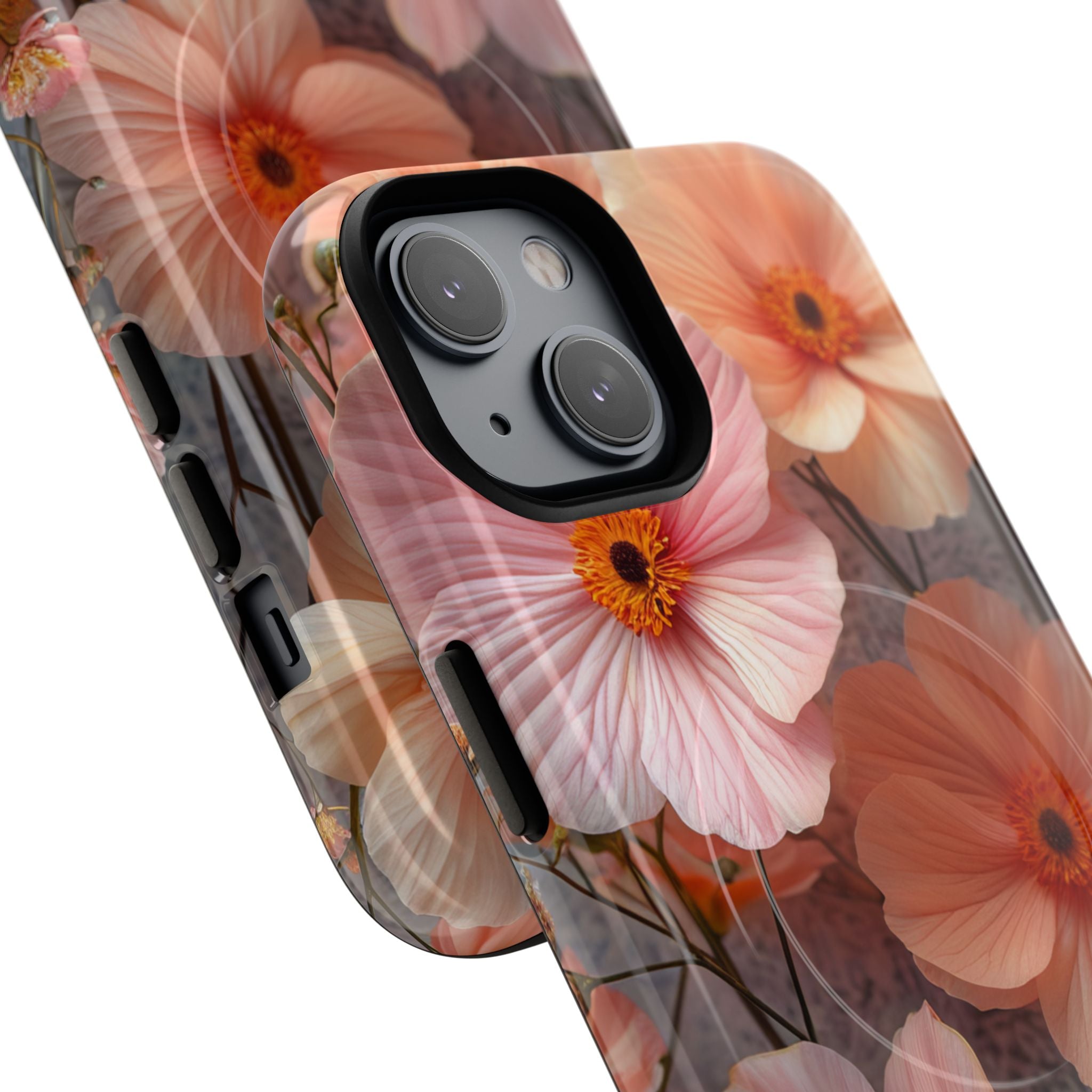 Serene Botanical Blooms - Tough + MagSafe® iPhone 14 Phone Case