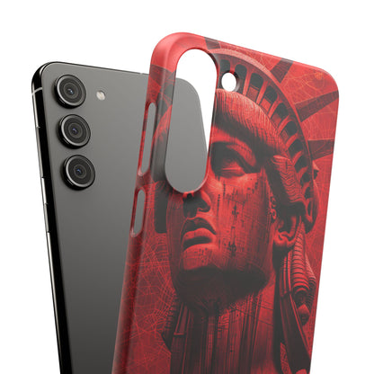 Zen Red Liberty Vision Samsung S23 - Slim Phone Case