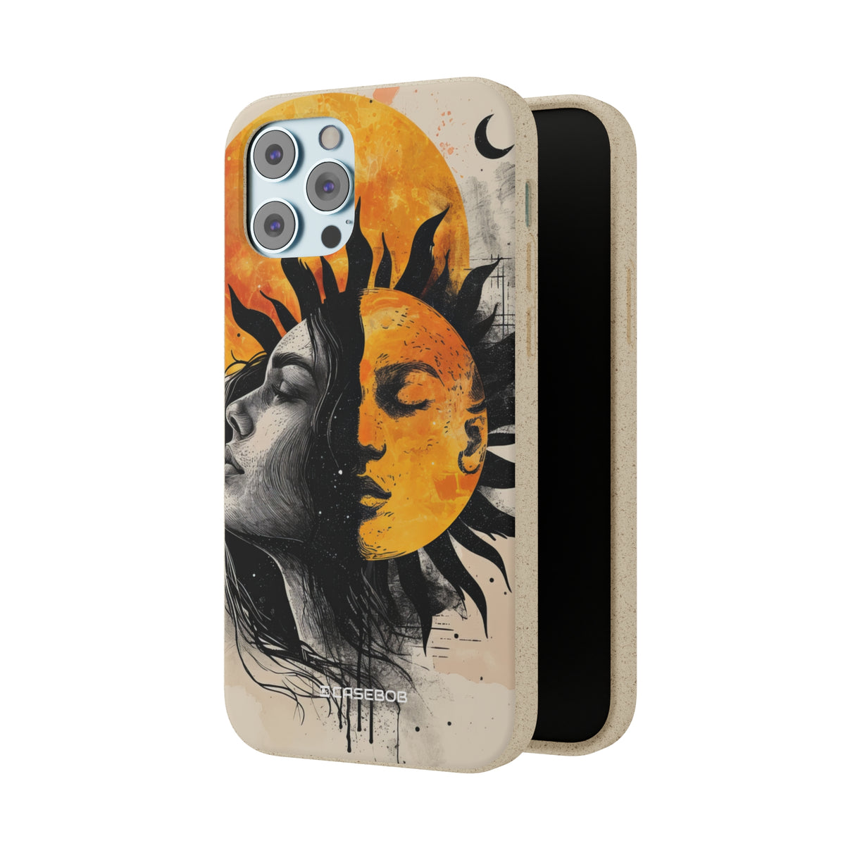 Sunlit Duality | Biodegradable Phone Case