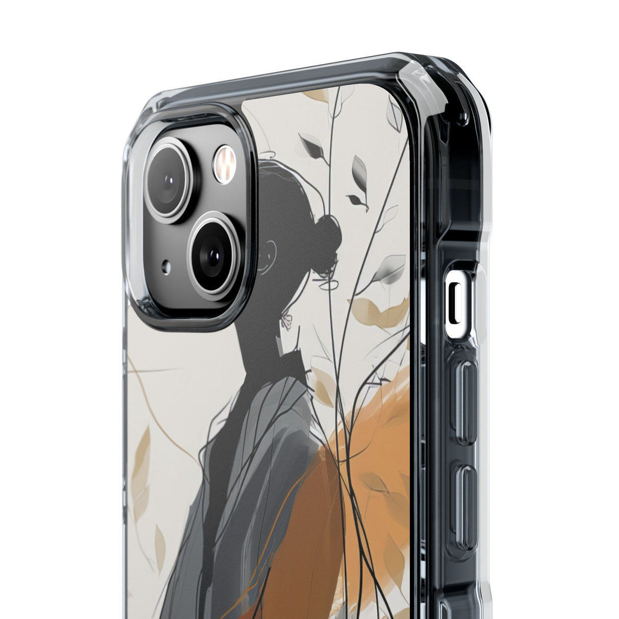 Silhouette Harmony - Phone Case for iPhone (Clear Impact - Magnetic)