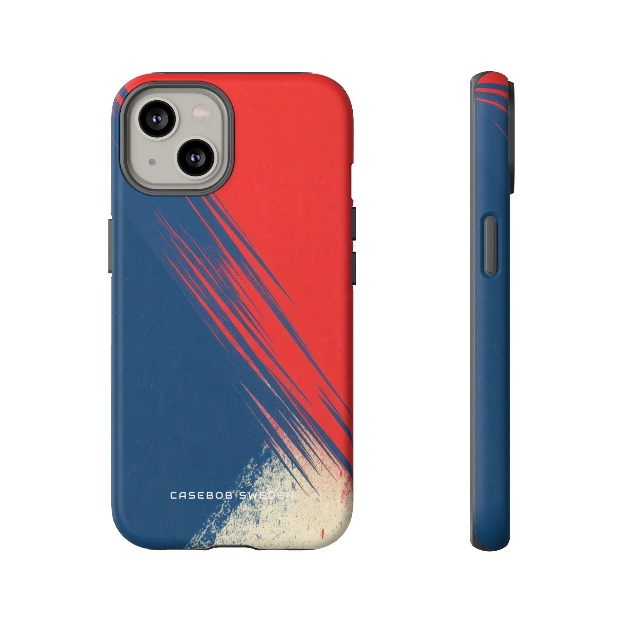 Vintage Brushstroke Harmony iPhone 14 - Tough Phone Case