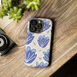 Light Blue Happy Flower - Protective Phone Case