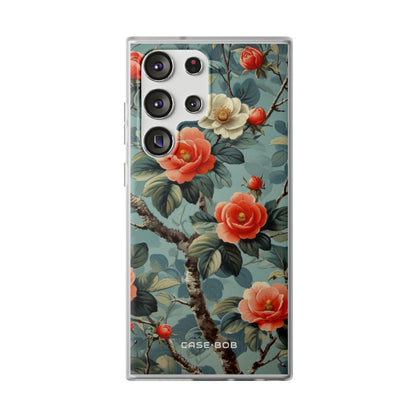 Coral Bloom Samsung S23 Ultra Case - Soft