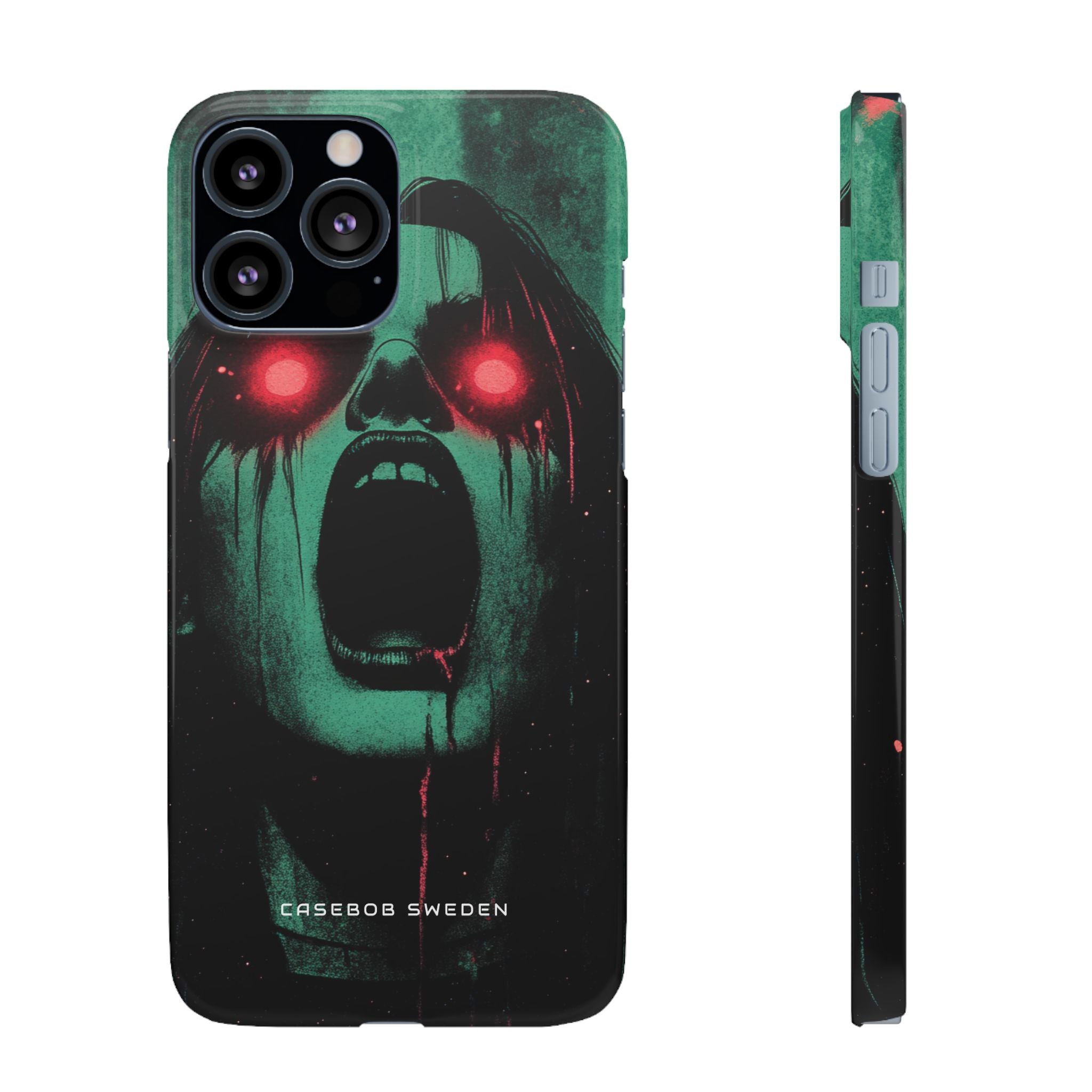 Haunting Glow of Gothic Eyes iPhone 13 - Slim Phone Case