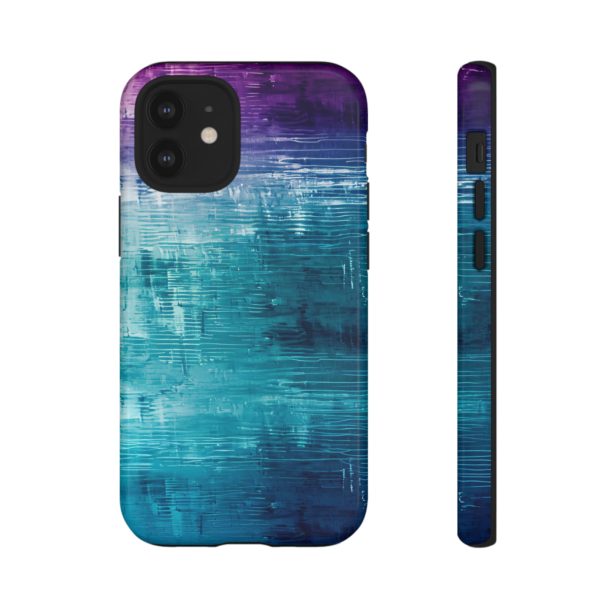 AI Fusion: Metallic Gradient - Protective Phone Case