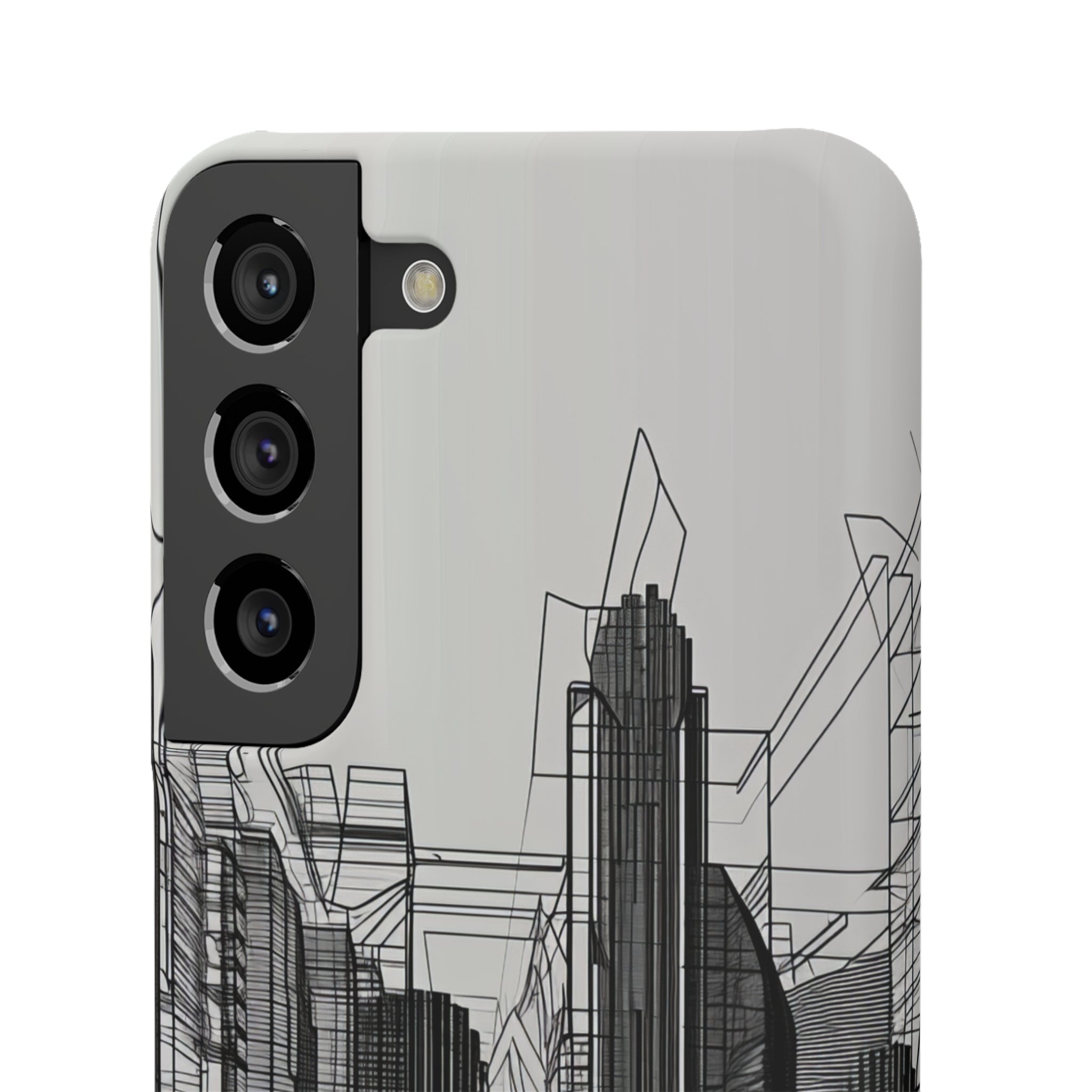 Urban Wireframe | Slim Phone Case for Samsung