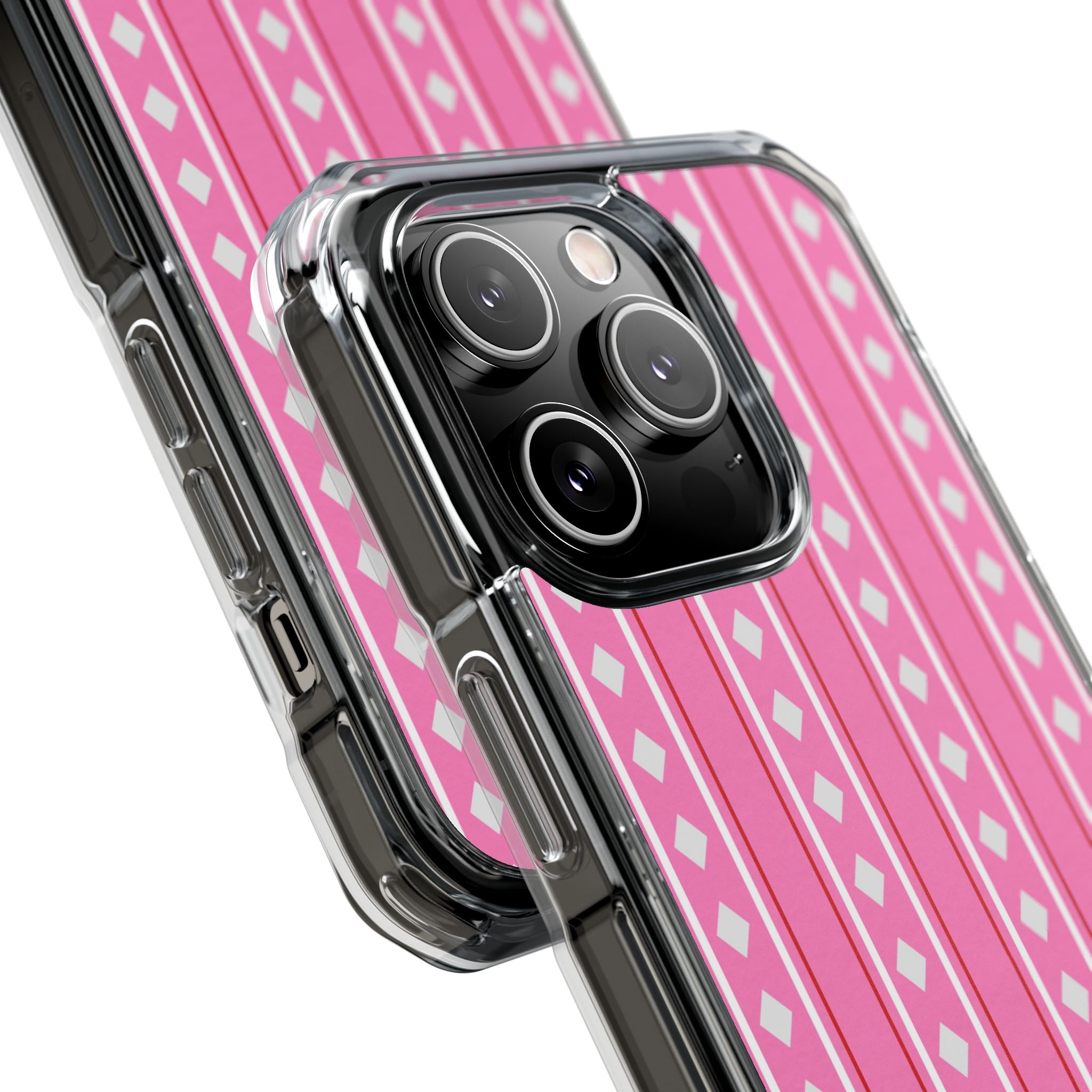 Pink Diamonds Symmetry iPhone Case - Impact