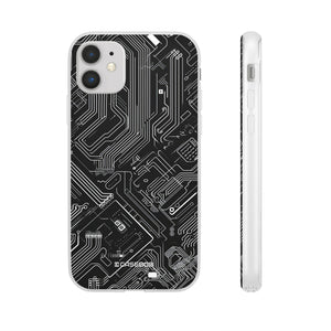 Cyber ​​Circuitry Art | Flexible Handyhülle für iPhone