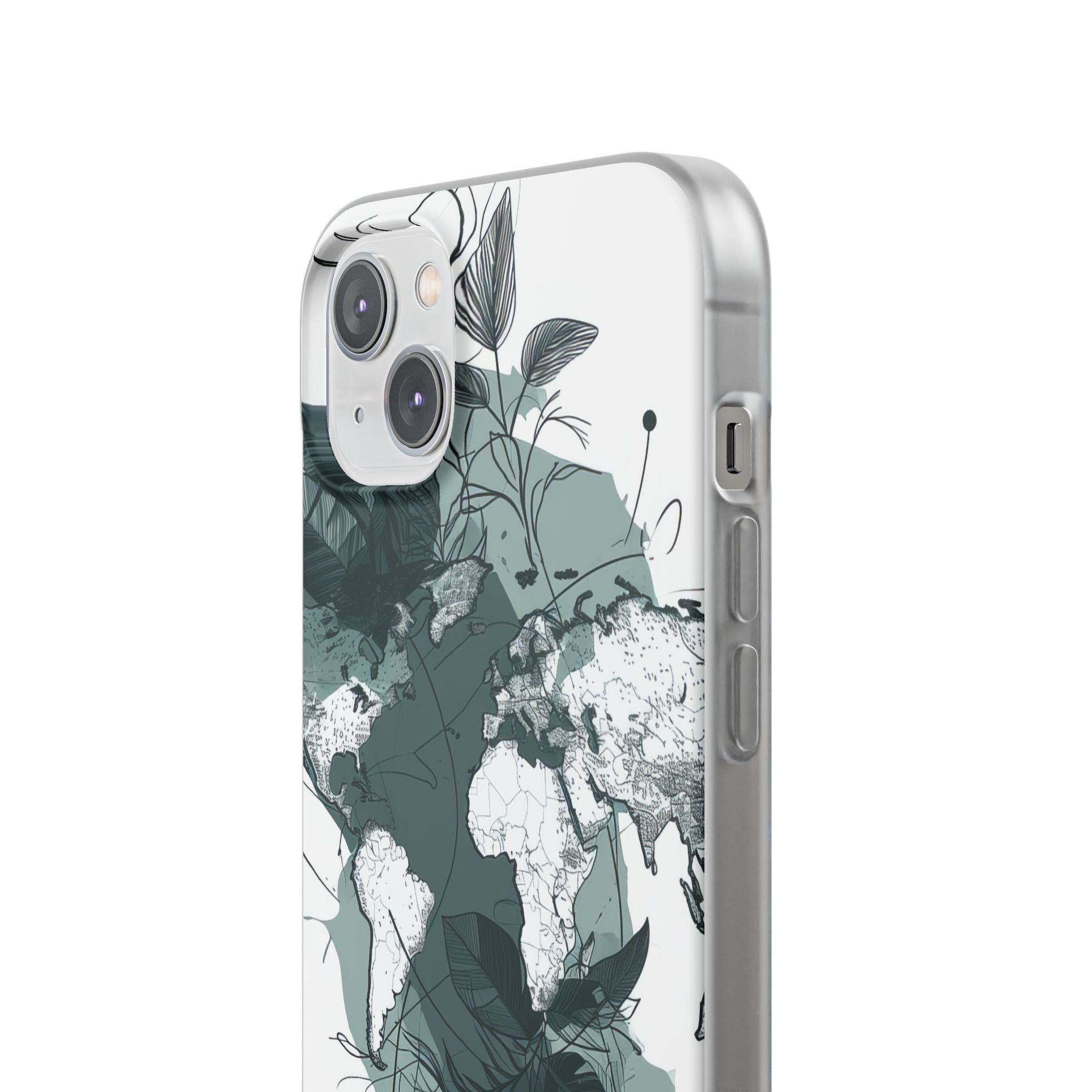 Botanical Cartography | Flexible Phone Case for iPhone