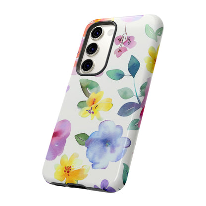 Whimsical Watercolor Florals - Samsung Case