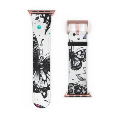 Monochrome Flutter - Watch Band