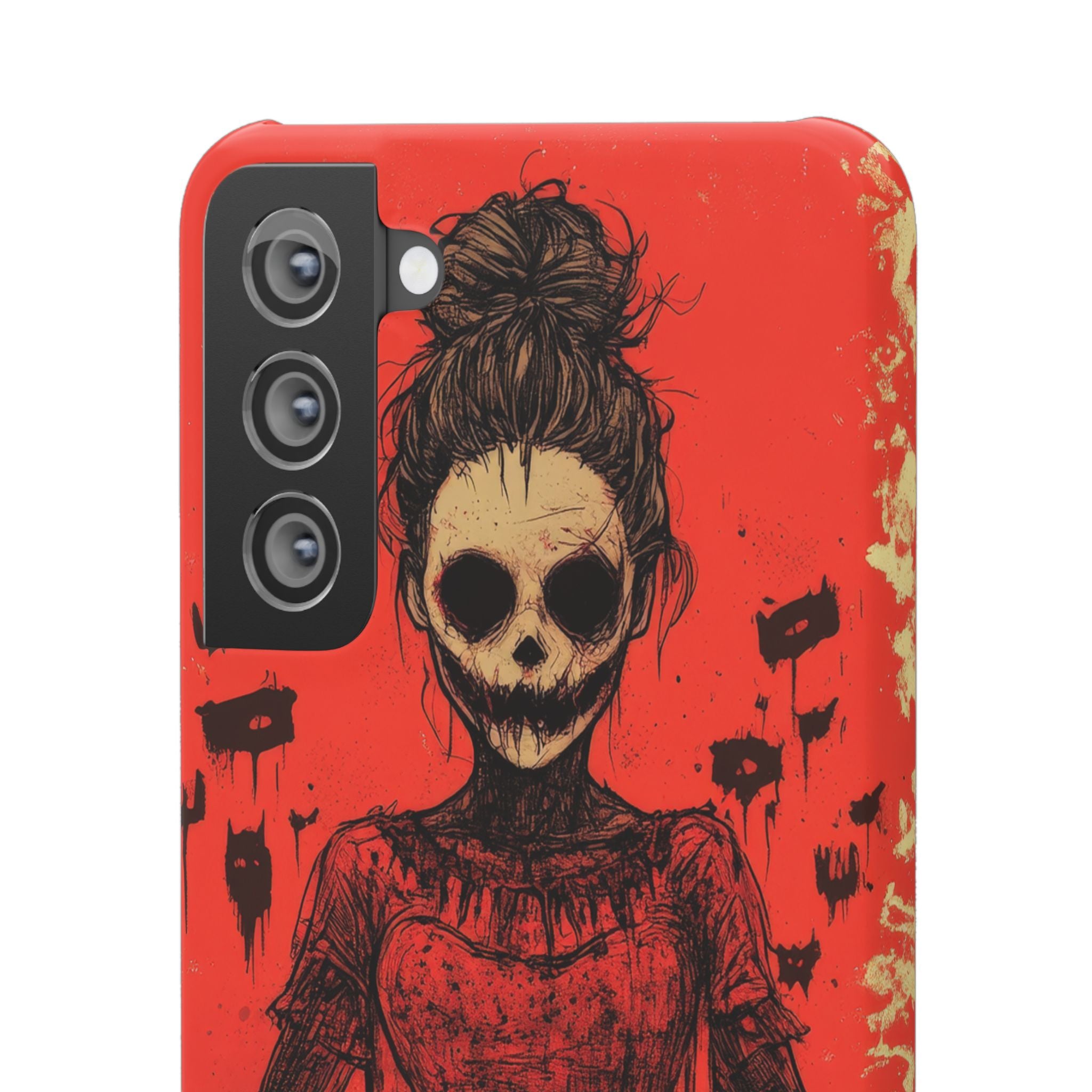 Haunting Scarlet Descent Samsung S21 - Slim Phone Case