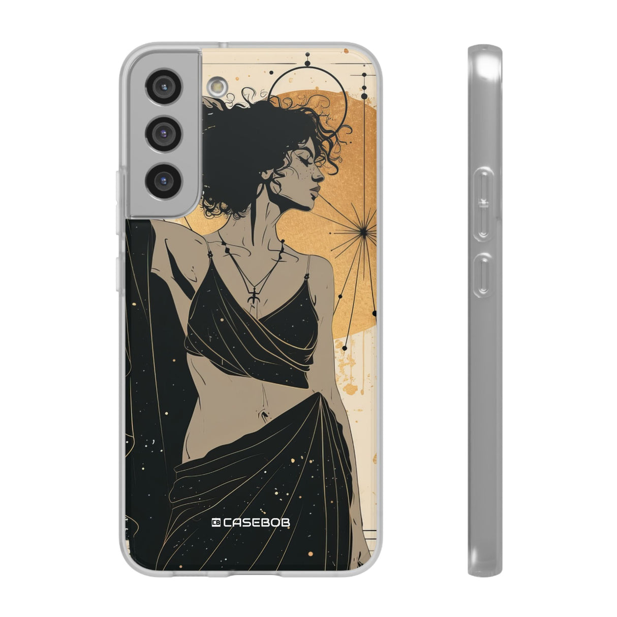 Celestial Elegance | Flexible Phone Case for Samsung Galaxy