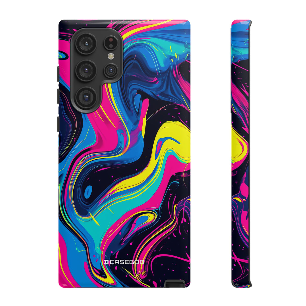 Pantone Neon Patterns | Phone Case for Samsung (Protective Case)