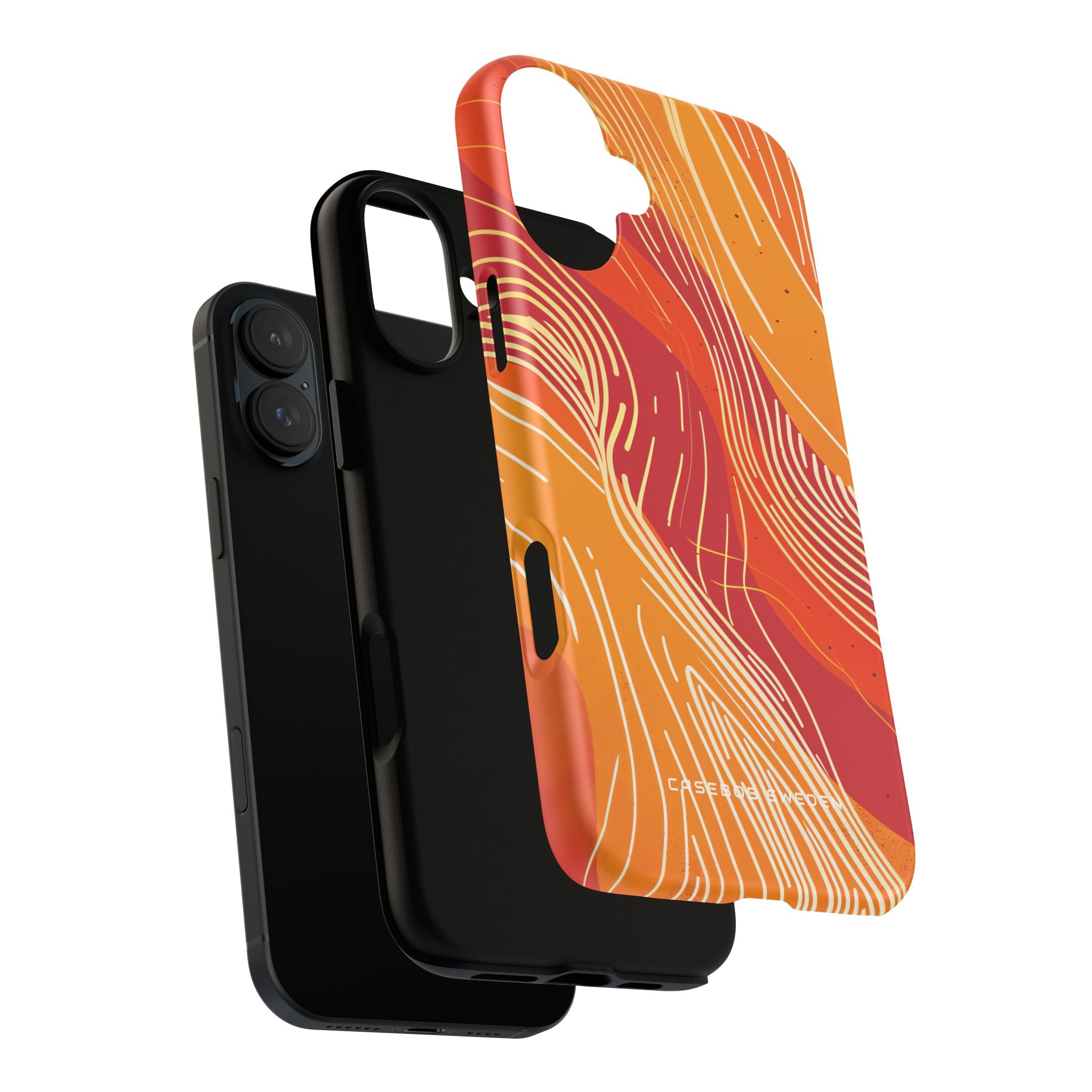 Gradient Flowwave Essence iPhone 16 - Tough Phone Case