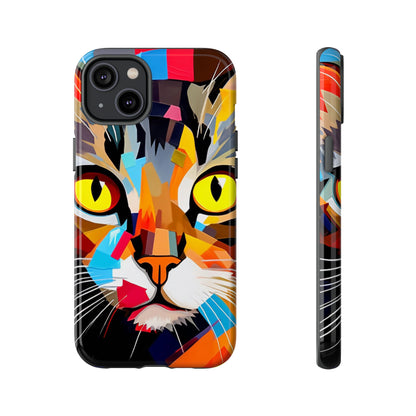 Abstract Kitty Palette Samsung Case (Protective)