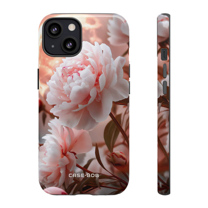 Peony Moonlight iPhone 13 Case - Tough