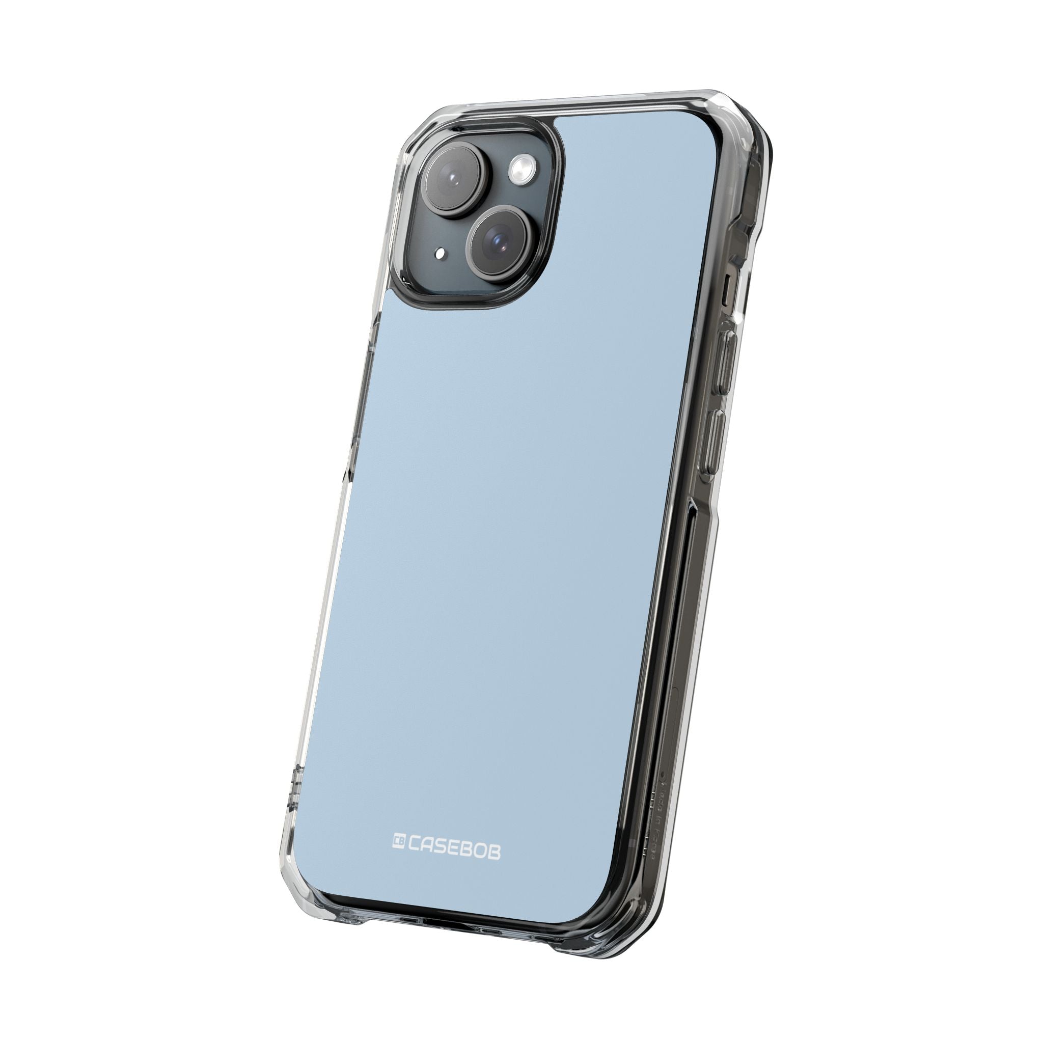 Pale Aqua - Clear Impact Case for iPhone