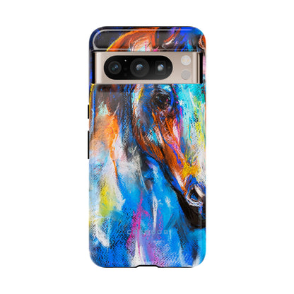 Original Pastel Horse - Protective Phone Case