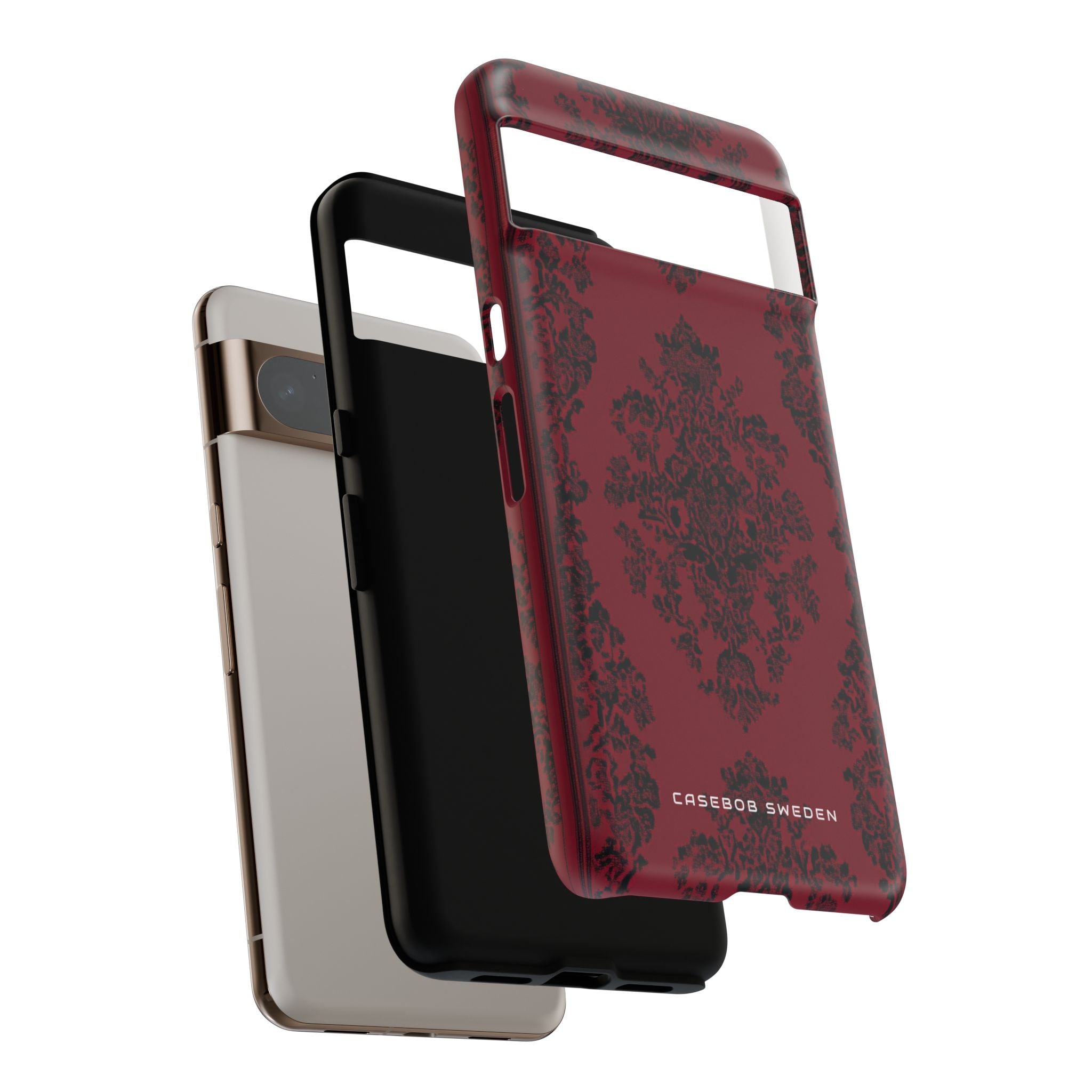 Gothic Crimson Elegance Google Pixel 8 - Tough Phone Case