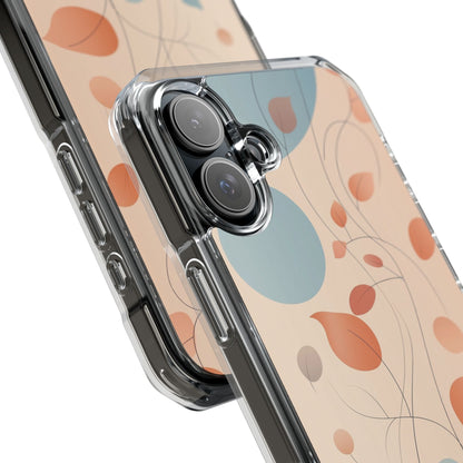 Gentle Leaves Drift iPhone Case - Impact