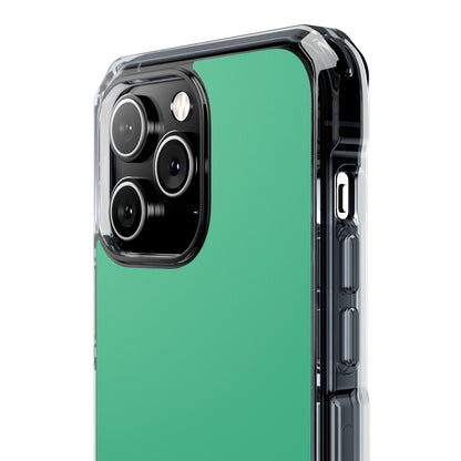 Ocean Green - Clear Impact Case for iPhone