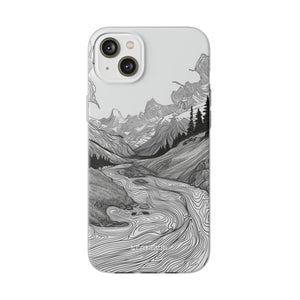 Monochrome Serenity | Flexible Phone Case for iPhone