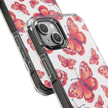 Vibrant Butterfly Dance iPhone Case - Impact
