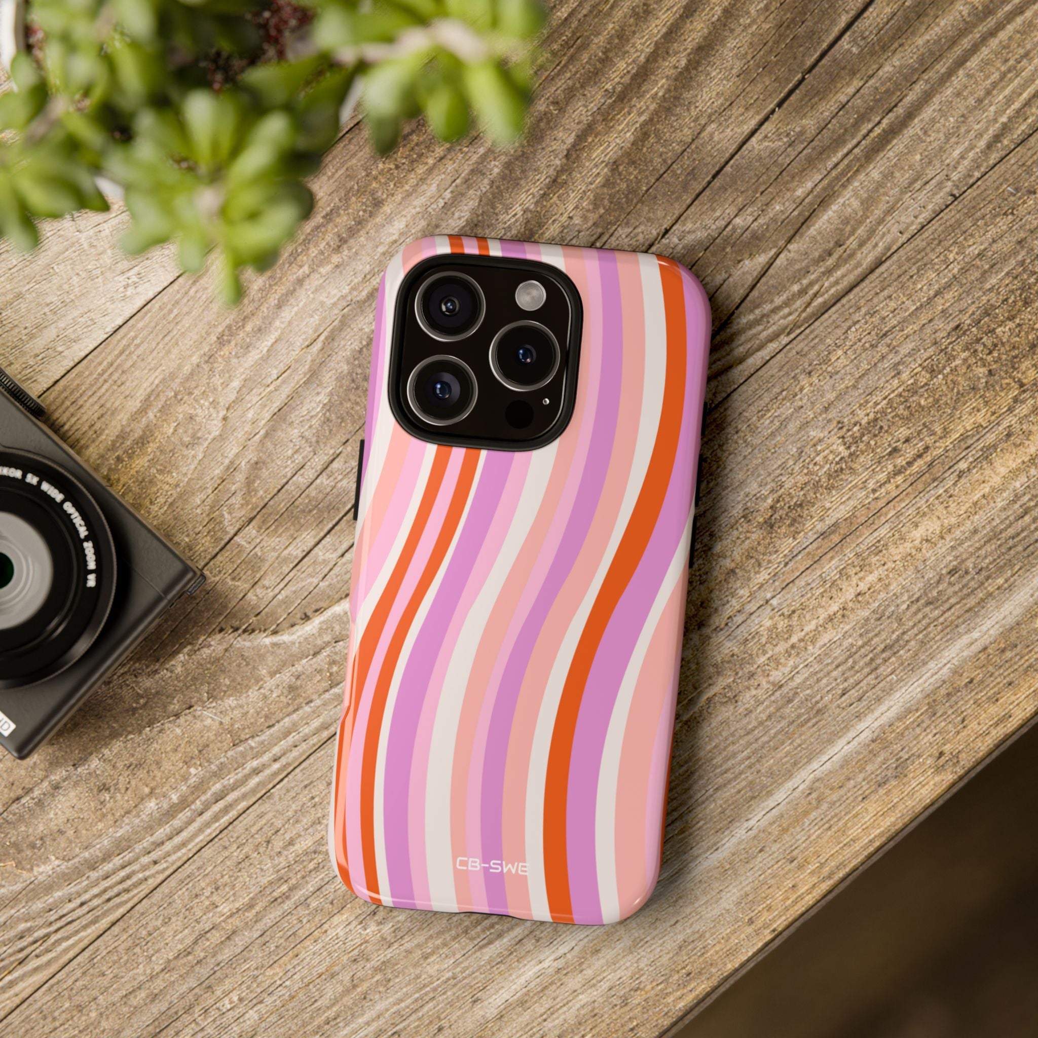 Vibrant Wave Symphony - iPhone Case