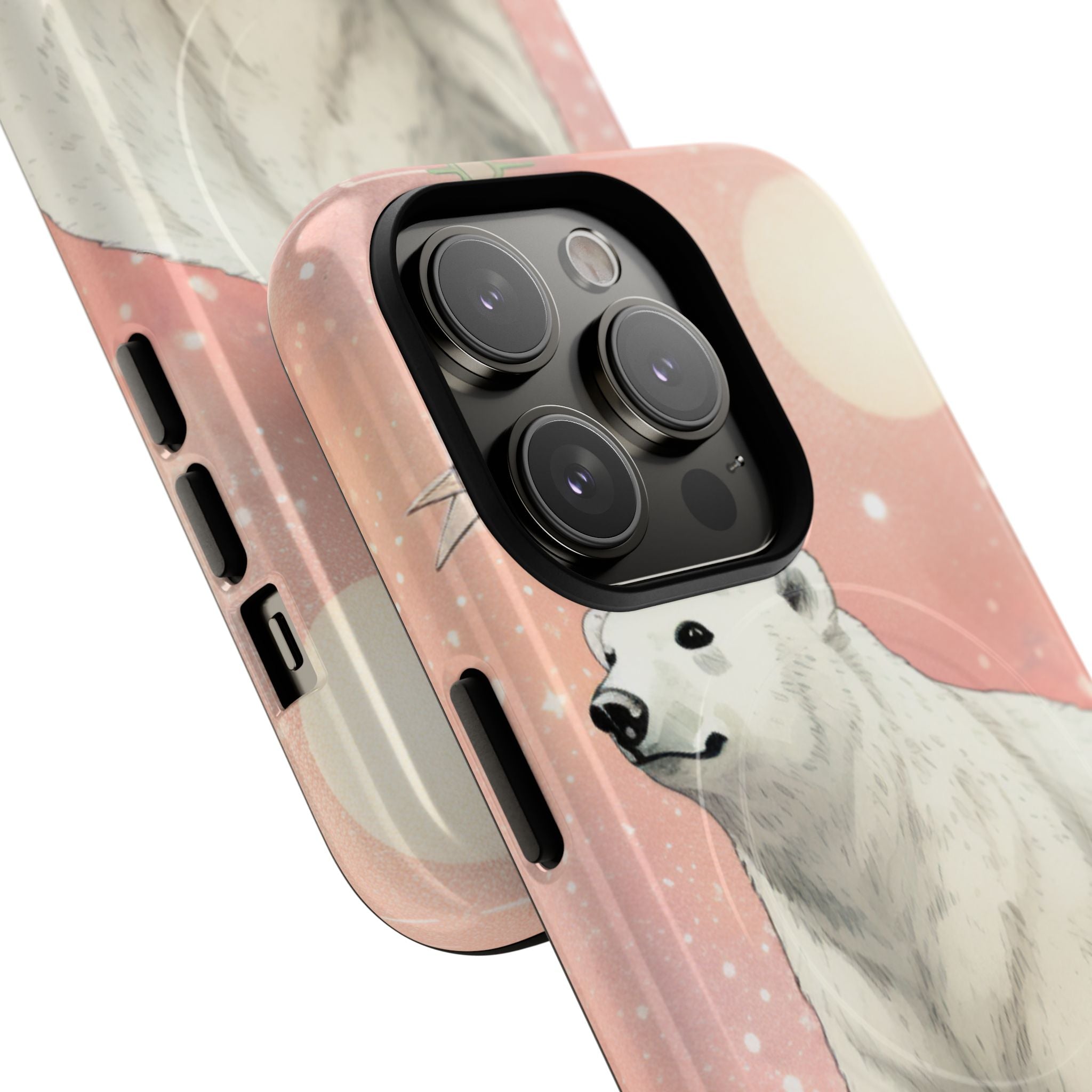 Polar Bear Dream iPhone 14 Pro Case - Tough+