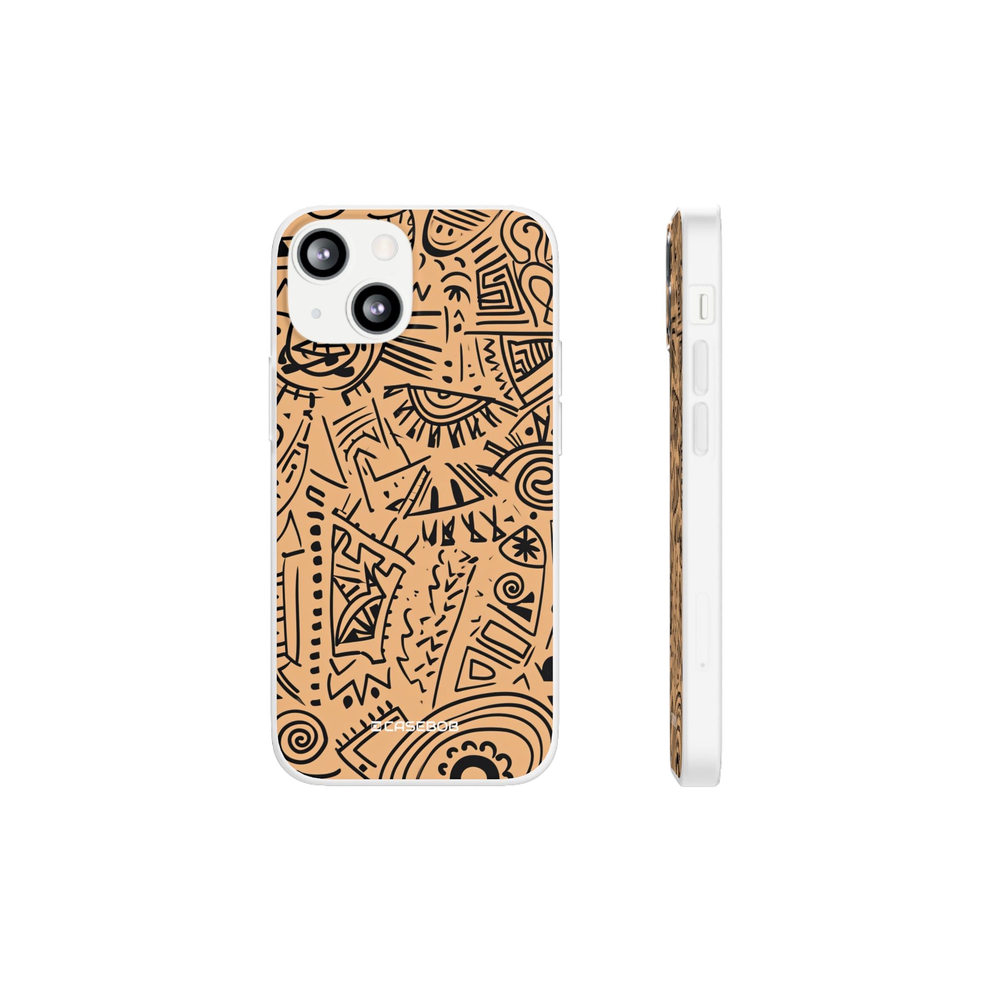 Mystic Tribal Geometry | Flexible Phone Case for iPhone