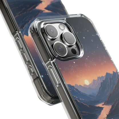 Mountains Embrace Light iPhone Case - Impact