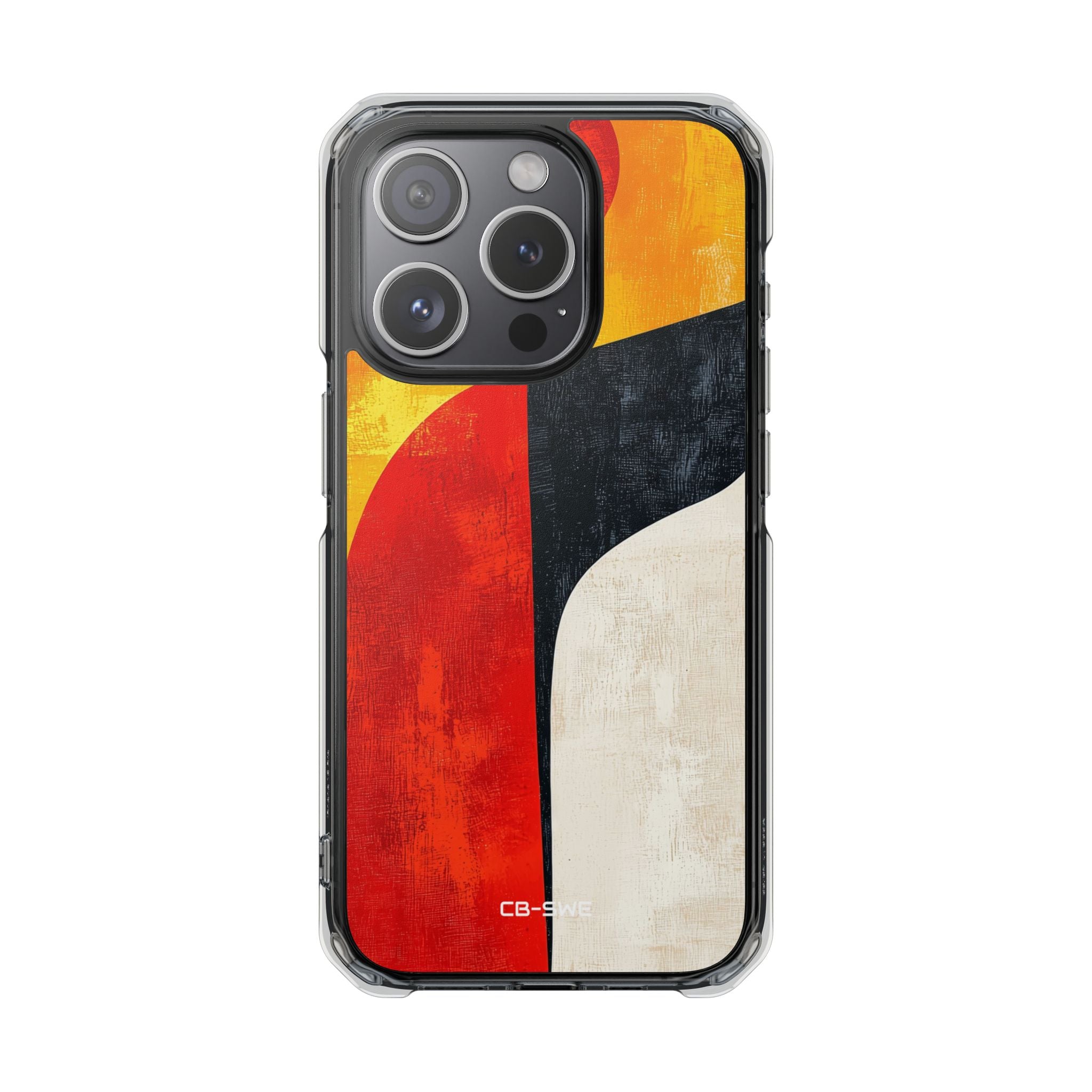 Vibrant Flowing Shapes iPhone Case - Impact