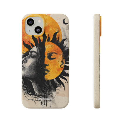 Sunlit Duality | Biodegradable Phone Case