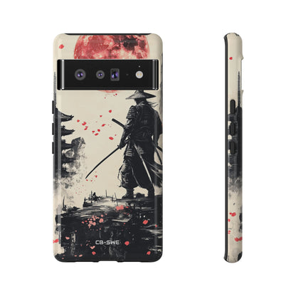 Samurai Gazes Moonward - Google Pixel Case