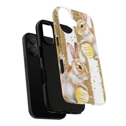 Bunnies Hold Eggs - iPhone Case