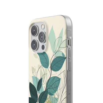 Teal Tranquility | Flexible Phone Case for iPhone