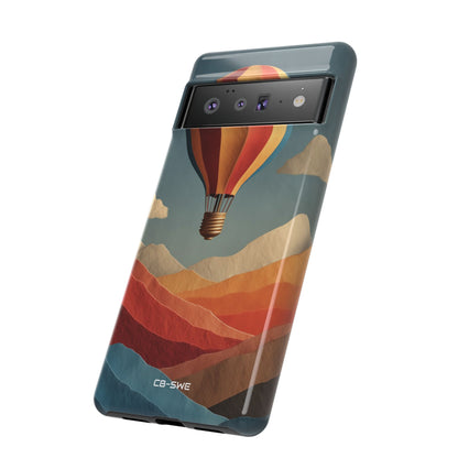 Hot Air Balloon Soars - Google Pixel Case