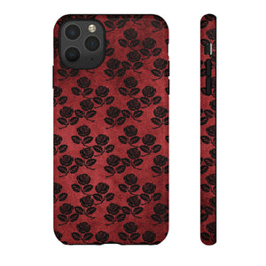 Rosemony Gothic Flower - Protective Phone Case