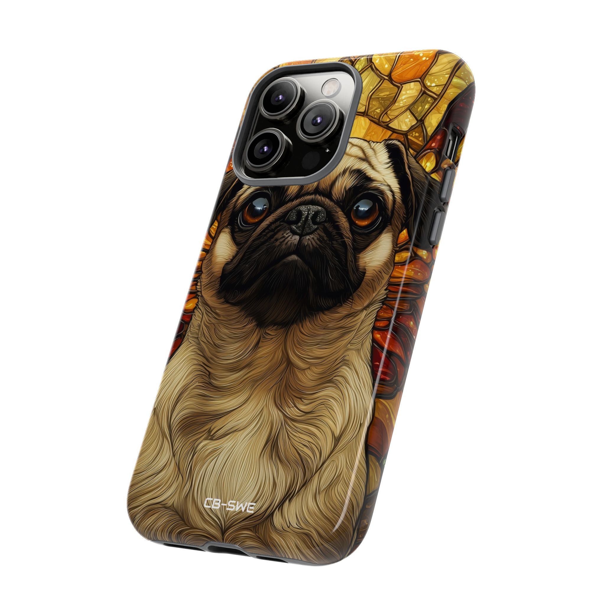 Pug Soars Brightly - iPhone Case