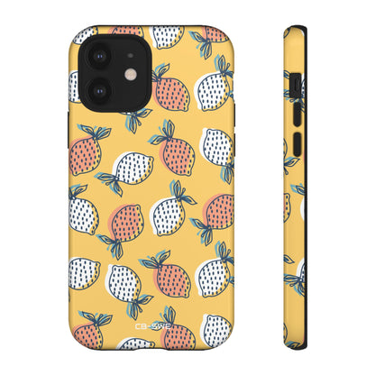 Lemons Dance Playfully - iPhone Case
