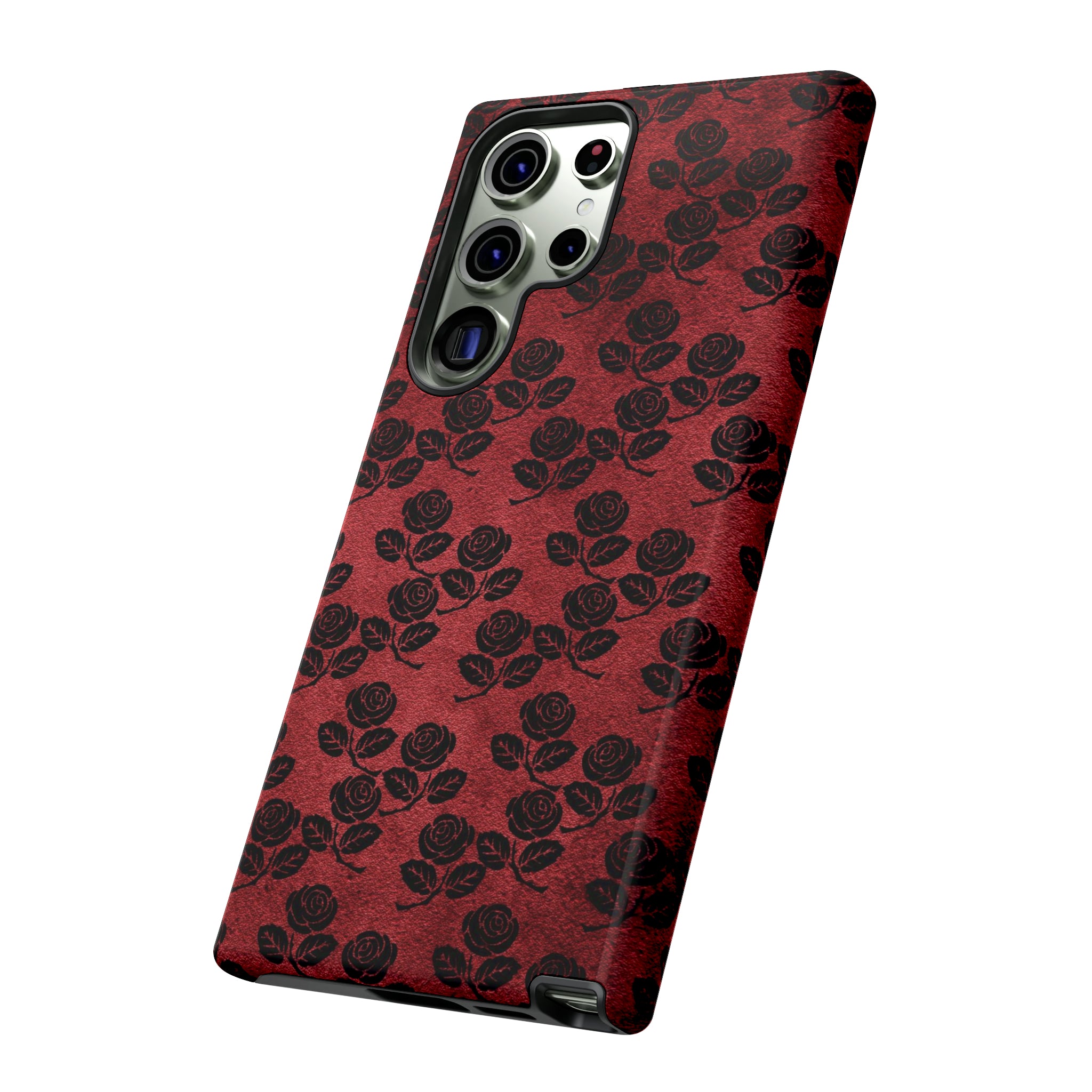 Rosemony Gothic Flower - Protective Phone Case