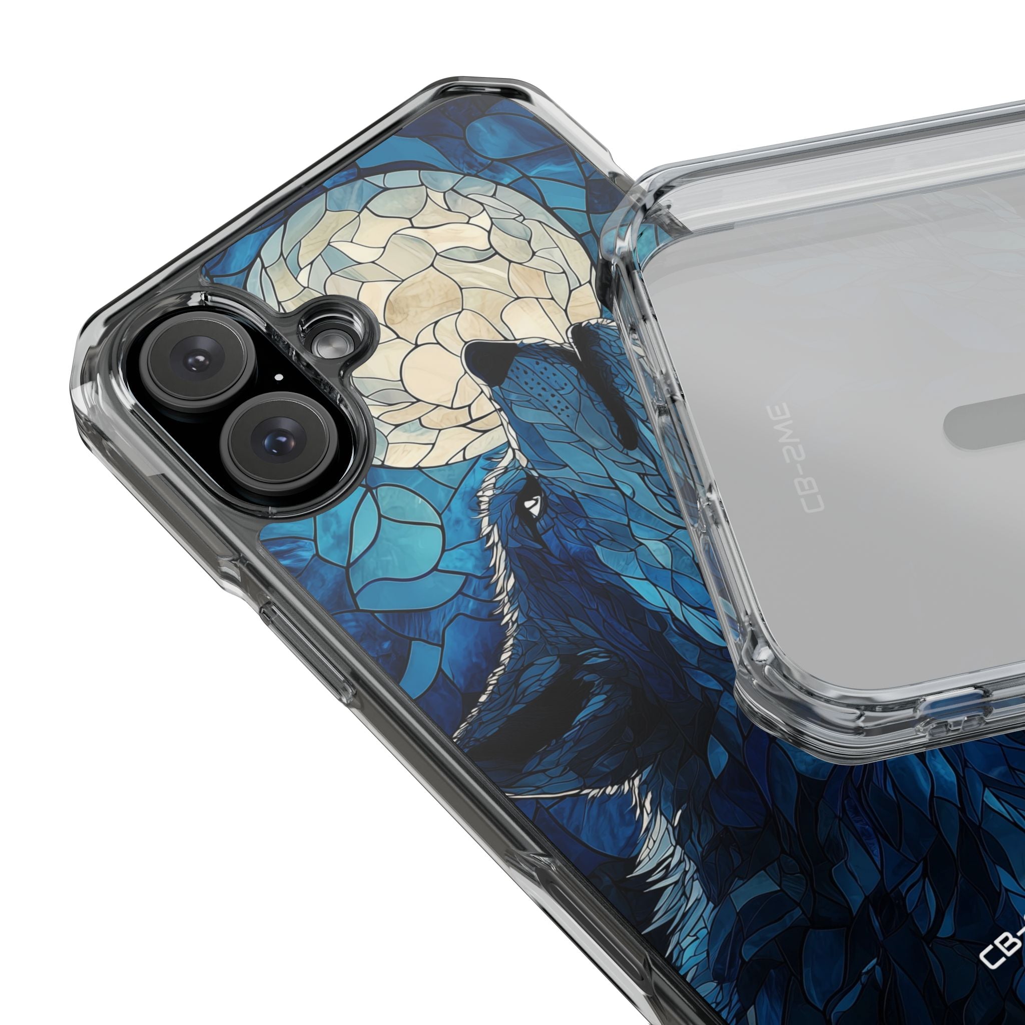 Wolf Howls Moonlight iPhone Case - Impact