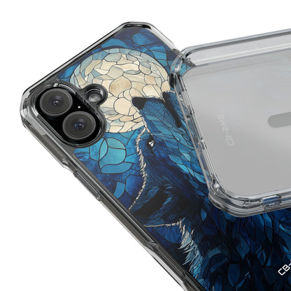 Wolf Howls Moonlight iPhone Case - Impact