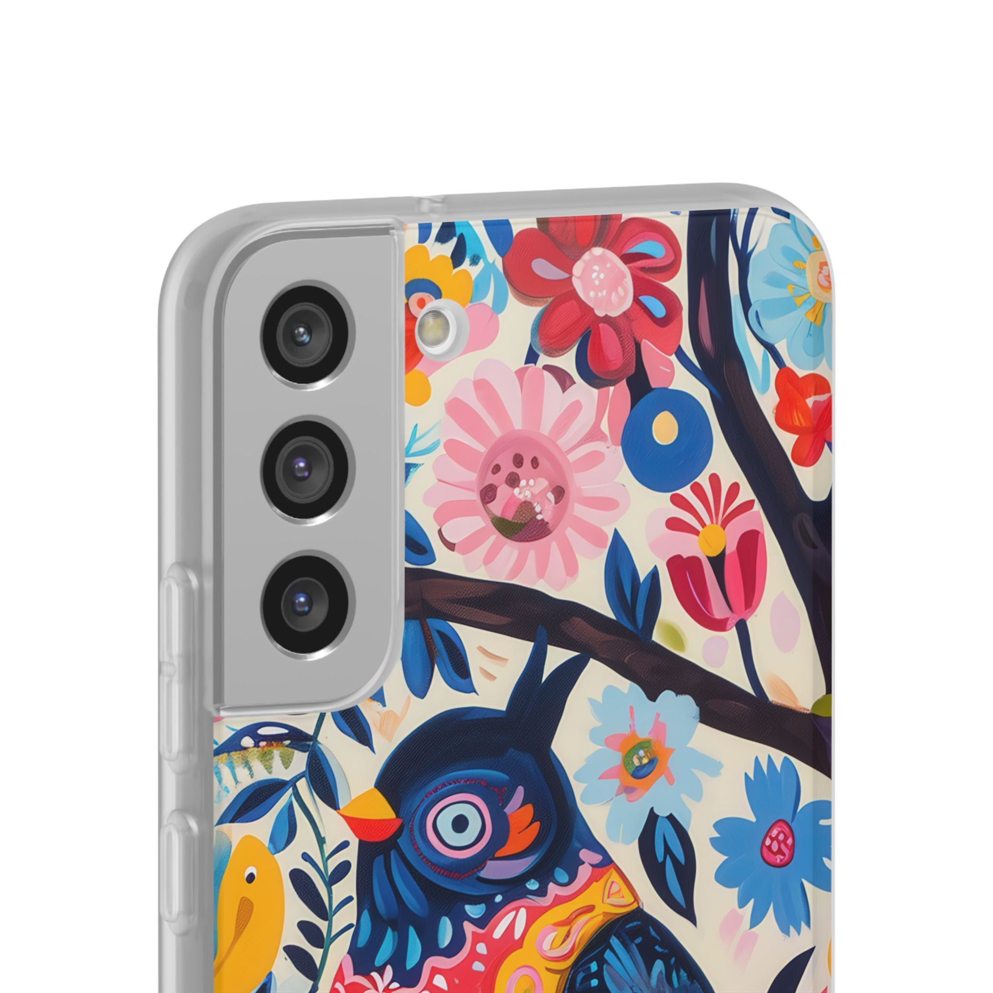 Owl Bloom Samsung S22 Plus Case - Soft