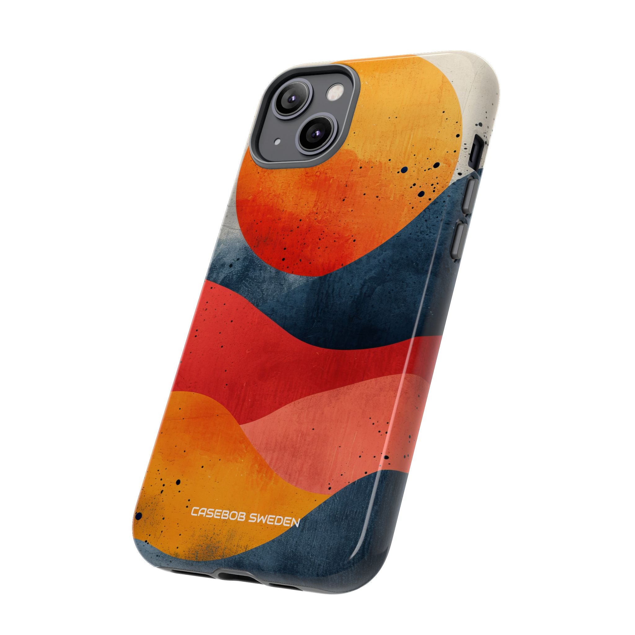 Sunburst Waves - Tough iPhone 14 Phone Case