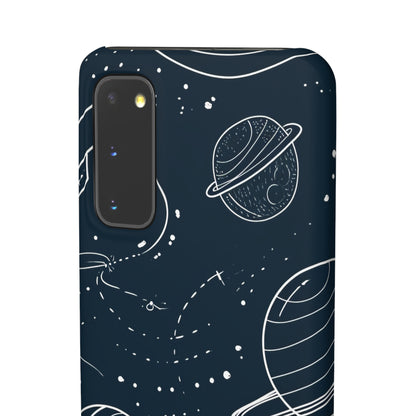 Cosmic Wanderer | Schlanke Handyhülle für Samsung