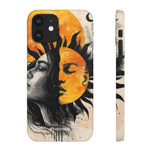 Sunlit Duality | Slim Phone Case for iPhone